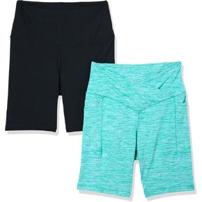 Danskin Women's 2-Pack 7" Active Bike Shorts