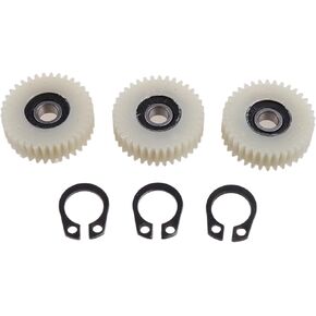 3PCS Electric Bicycle Motor Repair 36 Gear Nylon Tooth Planetary Gear Suitable for Motor Gear Bearing Connector, 3.8x1.3cm