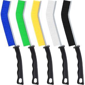5PC Household Cleaning Brushes, Crevice Cleaning Brushes, Hard Bristle Crevice Cleaning Brush for Small Corner Space, Multifunctional Kitchen Bathroom Household Gap Cleaning Tools in Saudi Arabia