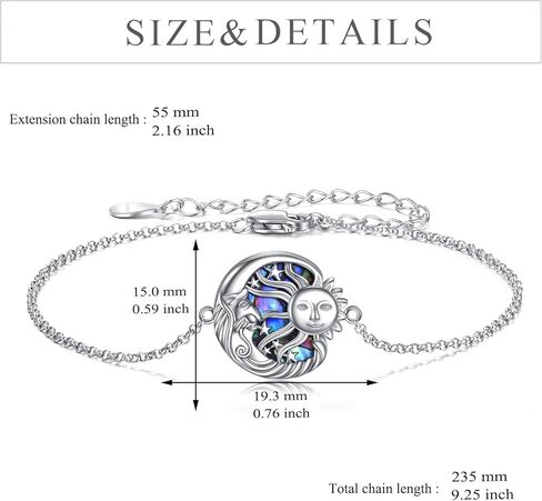 Surfboard Bracelet Sterling Silver Surfer Bracelet Ocean Wave Opal Jewelry Surfing Gift for Women in Saudi Arabia