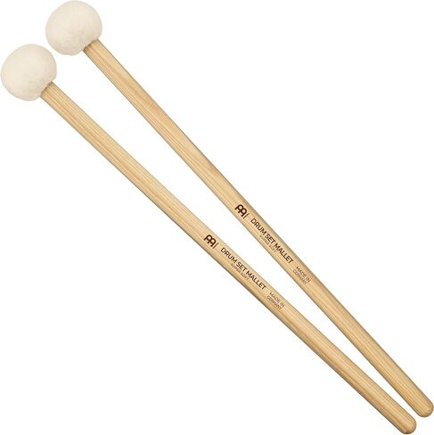 مجموعة طبول Meinl Stick & Brush Drum مع رأس لباد فائق النعومة ومقبض هيكوري أمريكي 5A مصنوع في ألمانيا (SB400) in Kuwait