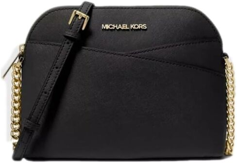 Michael Michael Kors Jet Set Travel Medium Dome Crossbody Leather Handbag Brown in Saudi Arabia