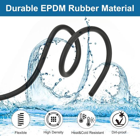 PATIKIL 32.8Ft Backer Rod 1/8 Inch EPDM Rubber Caulk Saver Concrete Expansion Joint Concrete Expansion Filler Weather Strip Seal for Gaps and Joints, White in Saudi Arabia