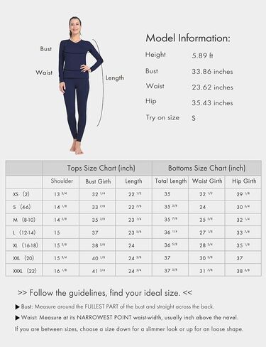 Subuteay Thermal Underwear for Women Long Johns Set Fleece Lined Base Layer Pajama in Saudi Arabia