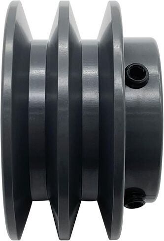 2AK30-1-1/8، 2AK30118 بكرة الحزام، 3.05 بوصة OD، 1 1/8 بوصة، مادة حديد الزهر، بكرات ميكانيكية ذات أخدود مزدوج AK للأحزمة "4L" أو "A" أو "3L" in Kuwait