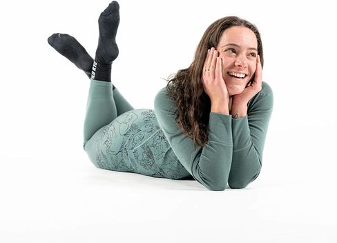 Wild Rye Women’s Olivia Onesie, Merino Wool, Breathable Full Body Base Layer, 7/8 Leg Length for Camping & Alpine Skiing in Saudi Arabia
