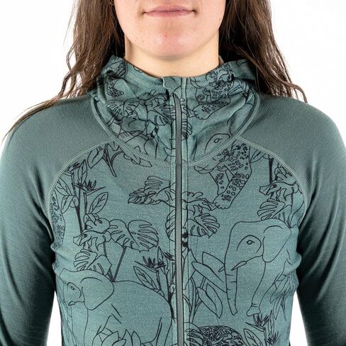 Wild Rye Women’s Olivia Onesie, Merino Wool, Breathable Full Body Base Layer, 7/8 Leg Length for Camping & Alpine Skiing in Saudi Arabia