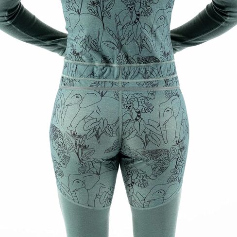 Wild Rye Women’s Olivia Onesie, Merino Wool, Breathable Full Body Base Layer, 7/8 Leg Length for Camping & Alpine Skiing in Saudi Arabia