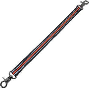 Maxmoral Electrical Tape Clamp with Snap Hooks Length 12.5 inches Electrical Tape Retaining Cord Tape Measure Storage Cord for Hanging Heavy Objects Instruments Photographic Equipment Tool Bag Kit
