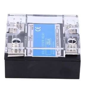 Solid State Relay 4~20mA Current Type Voltage Regulator Output 0~250VAC Single Phase SSR Solid State Relay for Automatic Process Control Applications(25LA)