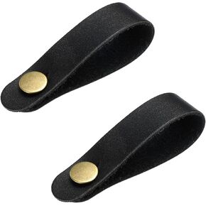 MECCANIXITY Guitar Headstock Straps, Guitar Leather Neck Adapter Strap Tie for Guitar