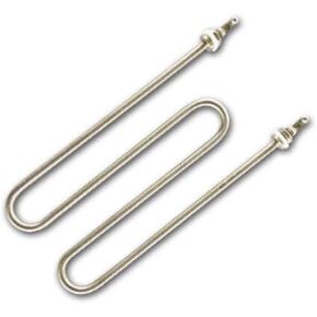 W-shaped Q2 Rice Steamer Heating Element, M12 220V/3000W 201 Stainless Steel Electric Heating Tube for Rice Steamer Water Heater Insulation Box