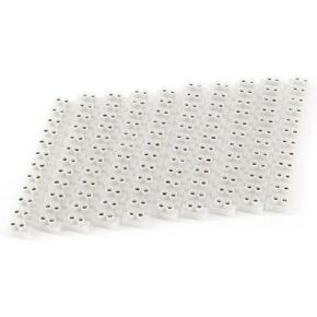 10Pcs 360V 10A Row Screw Terminals Electric Barrier 12-Terminal Strip Block