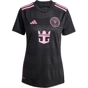 adidas Inter Miami Women's Lionel Messi #10 2024 La Noche Away Black Jersey - JE9746 - IMCF A JSY W N