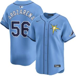 Randy Arozarena Tampa Bay Rays MLB Nike Kids Youth 8-20 Valor Light Blue Alternate Player Jersey