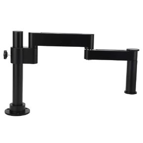 Universal Clamp Microscope Stand Angle Adjustable Telescopic Microscope Arm Camera Mount Desk Stand