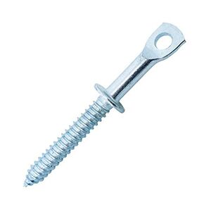 2.75" Eye Lag Self Tapping Sharp Point Dura-Screws Zinc (Qty 100)