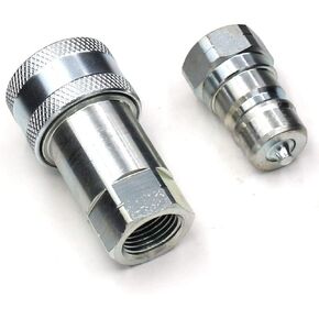 Hydraulic Quick Disconnect Coupler 3/8" NPT,CEKER ISO 7241-A Tractor Couplers Hydraulic Coupling