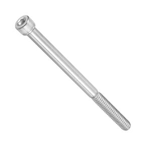 METALLIXITY Socket Head Cap Screw(1/4"-20x1-1/4) 50Pcs, 304 Stainless Steel Allen Socket Drive - Machine Internal Hex Screw UNC Coarse Thread, Silver Tone