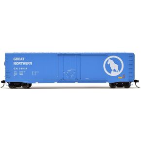 Great Northern Railroad Box Car with Plug Door Running Number #36829 HO Scale Train Rolling Stock HR6634B