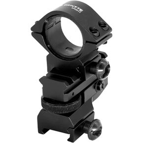 Brinyte BRM11 Windage Elevation Adjustable Scope Flashlight Mount, Suitable for 25.4mm-30mm Diameter Flashlight, for Tactical and Hunting Lights