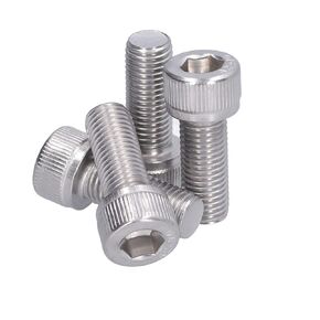 Hex Bolt, 1.25mm Fine Pitch M10 4Pcs Socket Screw Bright Finish -70 Stainless Steel for Construction for DIY Jobs for Automotive Industry(M10*25)
