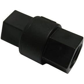 IPW Industries Inc-SMC (6940090) 694 Series PVC NSF Check Valve ; 1/4"FNPT x 1/4"FNPT Buna