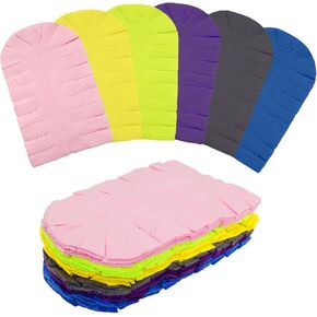 6 قطع منفضة غبار قابلة لإعادة الاستخدام وقابلة للغسل لمقبض منفضة رطب وجاف للاستخدام المزدوج منافض تنظيف يدوية لمروحة السقف ونافذة المطبخ وأرضية قوس قزح in Kuwait