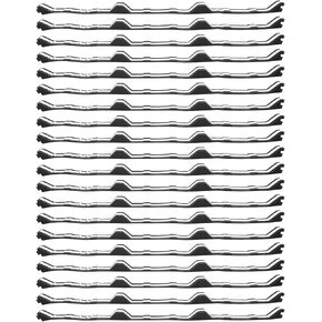 20 Pcs 12 Inch R-Shaped Panel Foam Closure Strips for Metal Corrugated Roofing Panels, Thermal Insulation and Noise Reduction Inside Roof Closure Strips, 3FT Long Inside