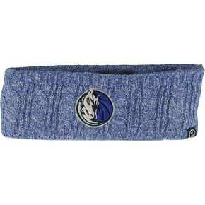 ZHATS Standard NBA Officially Licensed Headband Heathered Cable Knit, Team Color, One Size