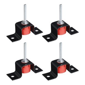 uxcell 4 Pcs Wall Spring Vibration Isolator Hangers, Shockproof Damping Mount Hanger for Air Handling Units Home Theaters Air Conditioner