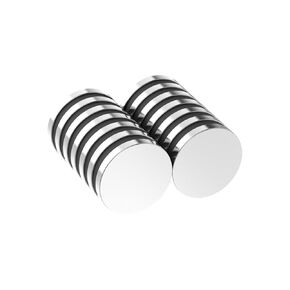 Super Powerful Rare Earth Magnets-N42,NiCuNi,1.0" D x 1/8" H - 14 Pack, Heavy Duty Strong Neodymium Disc Magnets for Fridge, DIY, Building, Scientific, Craft, and Office 1.0"Dia x 0.125" Thick Magnets