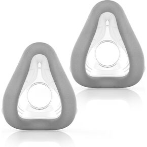 Foam Cushions for Airtouch F20 Medium, Compatible with Original Frame, Comfortable Fit and Seal, Improved F20 Replacement Cushion M, 2 Packs