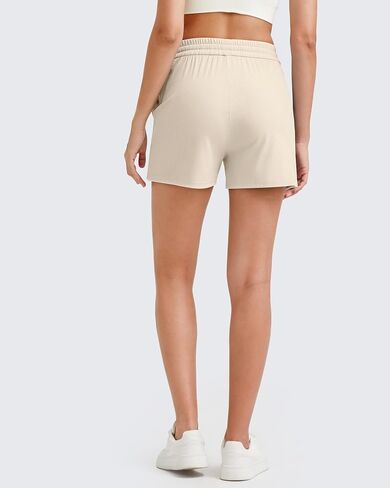 G4Free Ribbed Shorts for Women Trendy High Waisted Casual Summer Shorts Running Athletic Shorts in Saudi Arabia