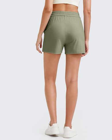 G4Free Ribbed Shorts for Women Trendy High Waisted Casual Summer Shorts Running Athletic Shorts in Saudi Arabia