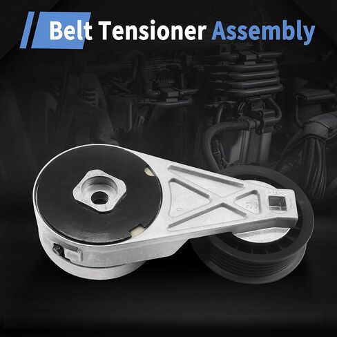 تجميع بكرة حزام محرك في حزام القيادة 38104 ملائمة لبويك رينديزفيوس 2002-2007 ، ملائمة لشيفروليه ماليبو الاعتدال ، الملاءمة ل Pontiac Aztek 2001-2005 Montana 1999-2006 ، Fit for Saturn 2005 in Kuwait