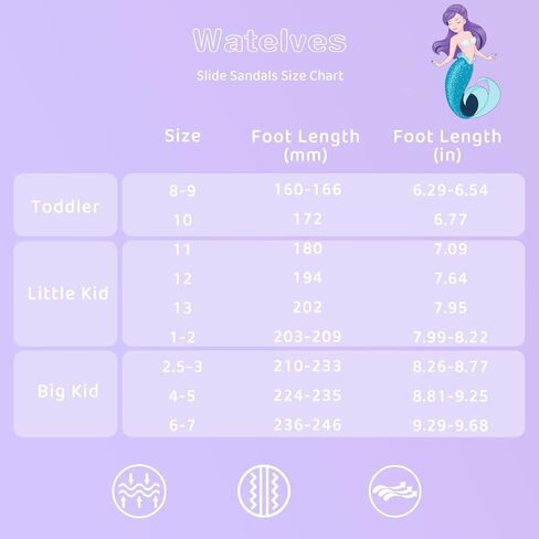 WateLves Girls & Boys Slide Sandals Kids Summer Slippers Slip On for Outdoor Beach Pool Shower (Little Kid/Big Kid) in Saudi Arabia