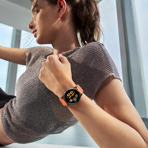 حلقة جبال الألب نايلون 22 مم نطاقات الساعة المتوافقة مع Garmin Vivoactive 4/Venu 2/3 ، قابلة للتعديل في التنفس القابل للتعديل مع حزام C-Hook Sports لـ Forerunner 265/255/255 MUSIC MEN in Kuwait