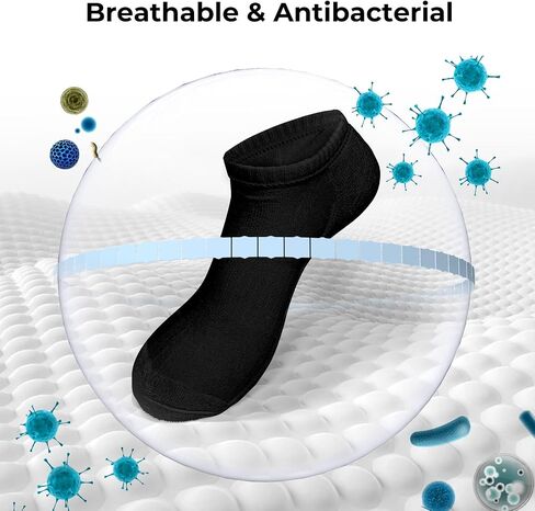 Womens Mens Socks 10 Pairs, Size 9-11 Ankle Athletic Socks For Women Men, Low Cut Cotton Running Socks for Women Men, White in Saudi Arabia
