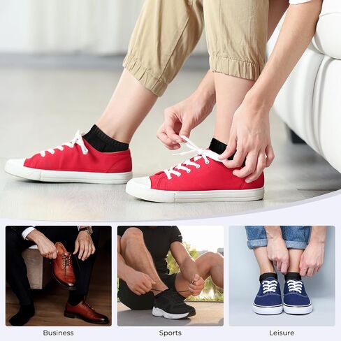 Womens Mens Socks 10 Pairs, Size 9-11 Ankle Athletic Socks For Women Men, Low Cut Cotton Running Socks for Women Men, White in Saudi Arabia