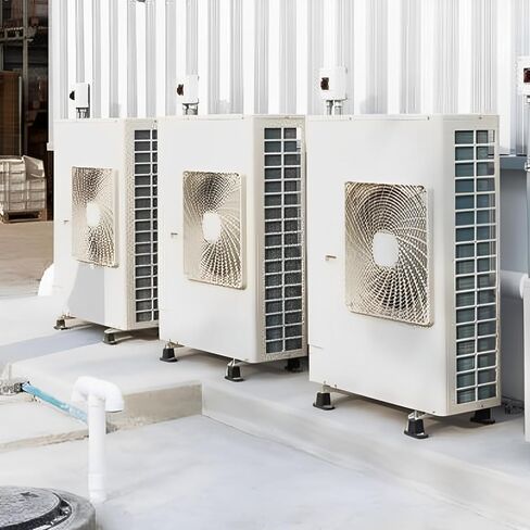 12 قطعة دعامة تثبيت مطاطية مضادة لامتصاص الصدمات، عازل اهتزاز مكيف الهواء، دعامة مطاطية لتثبيت مكيف الهواء in Kuwait