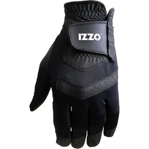 Izzo Universal Fit Golf Glove - Worn On Left Hand for Right-Handed Golfers