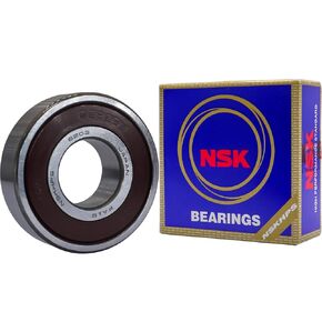 NSK 6203-2RS 6203DDU 17X40X12MM Pressed Steel Cage Deep Groove Ball Bearings 6203RS