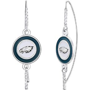 أقراط خطاف صيد السمك NFL | هدية مجوهرات لمحبي الرياضة | مجوهرات الأزياء | عيد ميلاد للنساء والفتيات in Kuwait