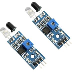 2pcs IR Infrared Barrier Module Sensor - Obstacle Avoidance for Arduino Intelligent Car Robot