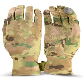 G & F Products Lightweight Camouflage Hunting Gloves, Touchscreen Compatible, Anti-Slip Grip, Archery, Shooting, Fishing, All-Season Use, Flexible Fit for Men/Women, Durable Design