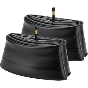 2-PCS 26 x 3.0 Heavy Duty E-Bike Fat Tubes 26x3.0/3.5 AV48MM Schrader Valve 76/89-559 Fat Bicycle Inner Tubes Compatible with 26x3 26X3.5 Bike Bicycle E-Bike Tire Tubes