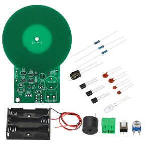 PATIKIL Soldering Practice Board, 1 Set Electronics Kit Prototype PCB Board DIY Welding Circuit Metal Detector SMT/SMD for Beginner Experiment Teaching, 3-5V