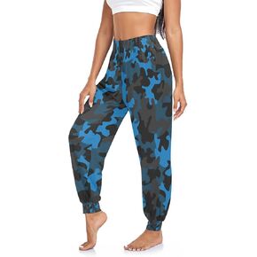 Aflyko Women Boho Trousers Comfy Sweatpants Yoga Urban Dance Pants S-2XL