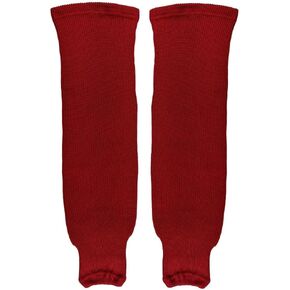 PEAR SOX Pro Weight Solid Color Knit Hockey Socks - Youth and Adult Sizes, Made in America, Thick and Durable